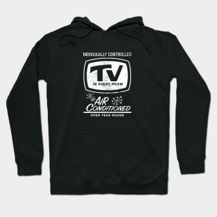 TV In Every Room - White Hoodie